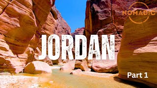 Finding Epic Adventures In Jordan - Wadi Mujib Canyoning - 80km Bike Adventure & Desert fun - Part 1
