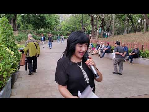 屯門公園 情人的關懷 喻米英singing2019年11月26日