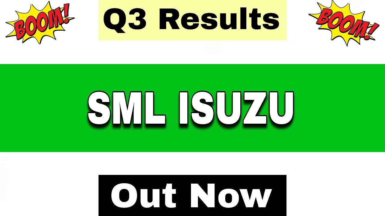 SML Isuzu Q3 Results 2026 | SML Isuzu Results Today | SML Isuzu Share Latest News | SML Mahindra 