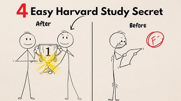 How the DUMBEST student in my class became a TOPPER (4 Secret Harvard study technique, Ace any Exam)
