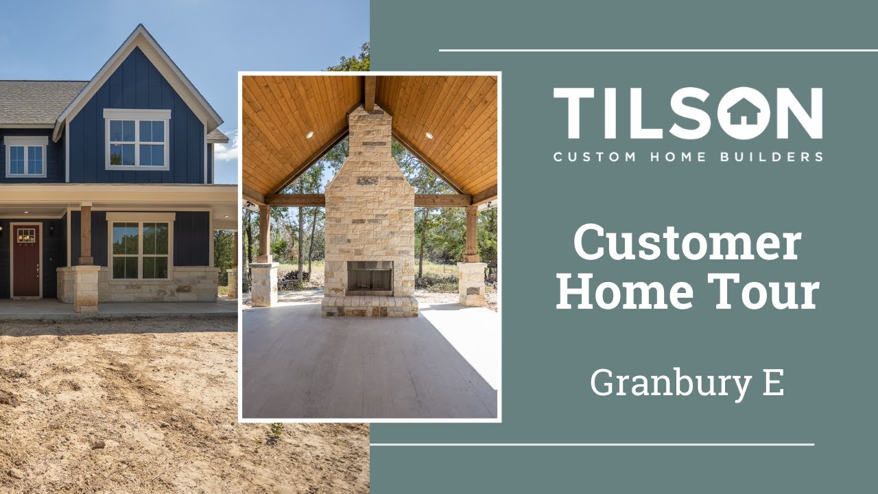Basden Family Home Tour Custom Granbury Tilson Homes YouTube