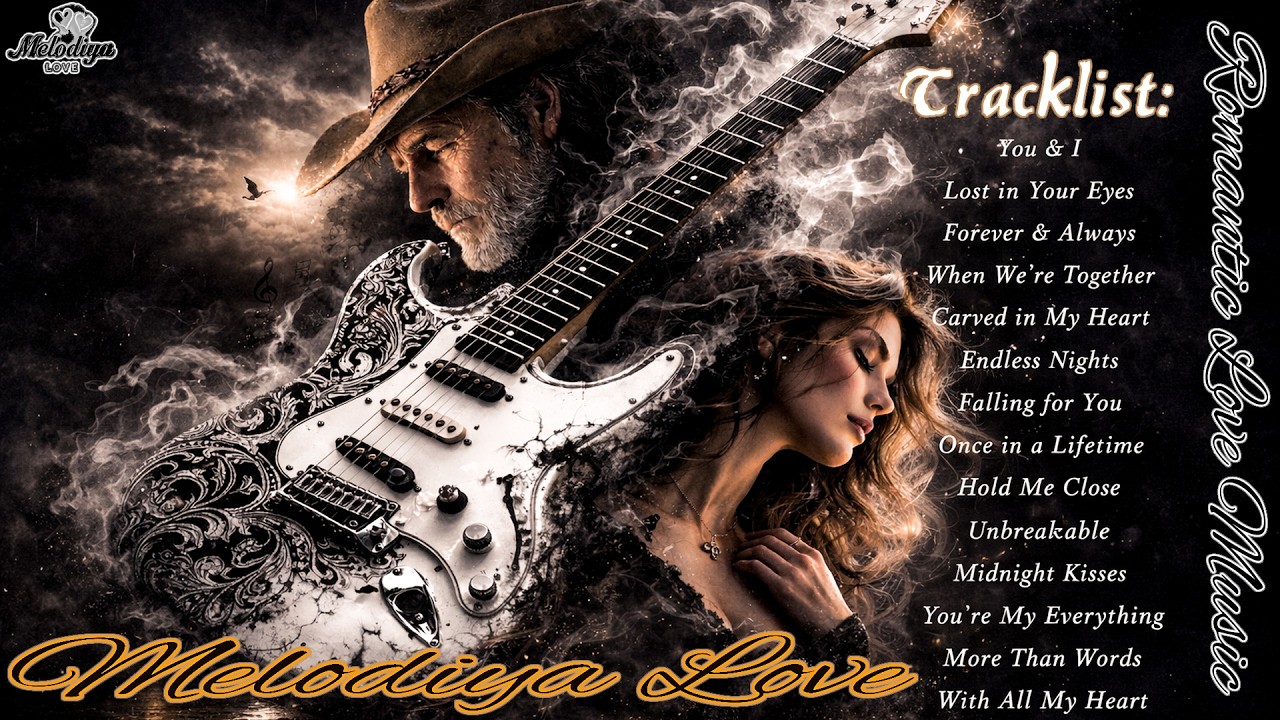 Emotional Baritone Love Song | Deep Husky Male Voice | Romantic Electric Guitar Ballad-V.2.