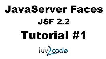 JSF Tutorial #1 - Java Server Faces Tutorial (JSF 2.2) - Introduction
