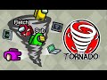 New TORNADO SABOTAGE in Among Us! (Tornado Mod)