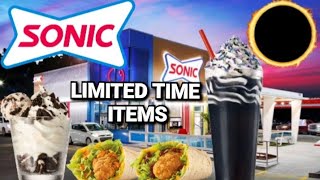 Sonic s NEW Blackout Slush Float And Oreo Cheesecake Sundae 1 99 Wraps Review