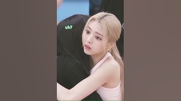 Yuna realising Ryujin is small😁 #kpop #ryujin #yuna #itzy