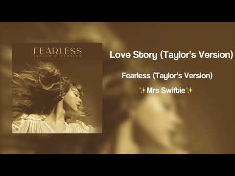 Taylor Swift Love Story Taylor S Version Sped Up