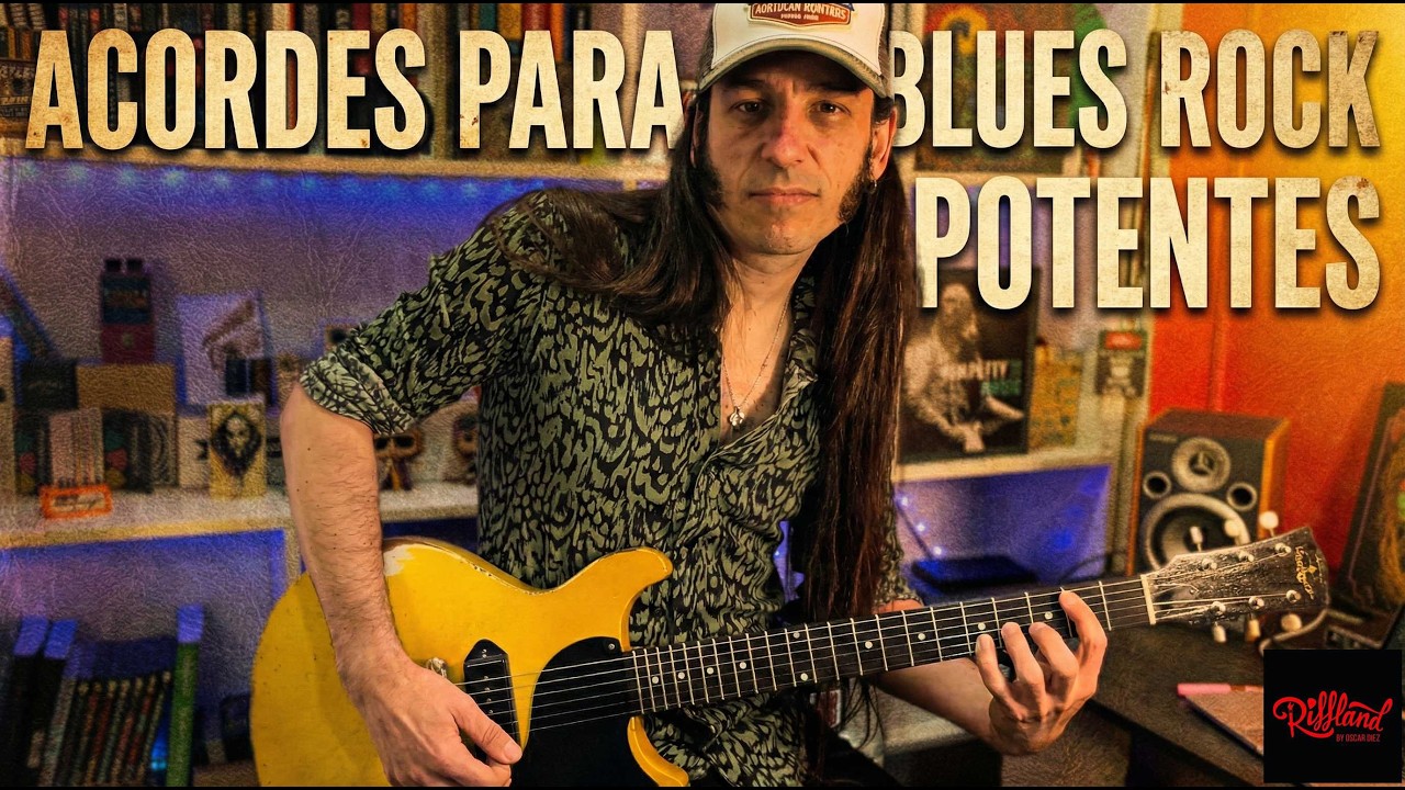 🔥🔥Acordes para Blues Rock potentes🔥🔥