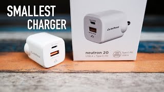 Stuffcool Neutron PD20W Charger Smallest Size, Type C and USB port best for iphone