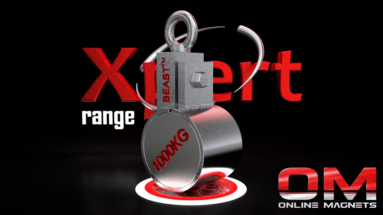 Ultra Strong Fishing Magnet "The Beast" 1000 KG / 1 TON Fishing Magnet