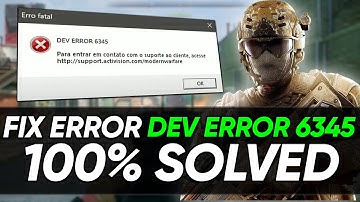 Call of Duty Dev Error FIX 2025 ✅ | Ultimate Crash & Freeze Solution for All PCs