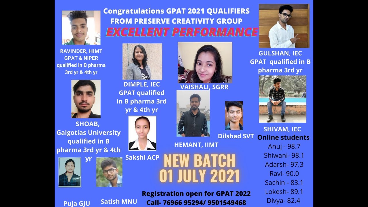 GPAT Coaching: Choose wisely.  The best PC Academy