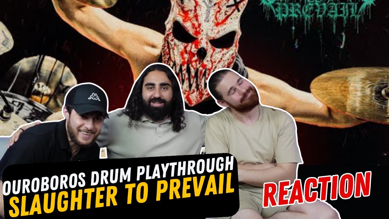 SLAUGHTER TO PREVAIL - OUROBOROS DRUM PLAYTHROUGH by Evgeny Novikov ▷ REACTION !!!