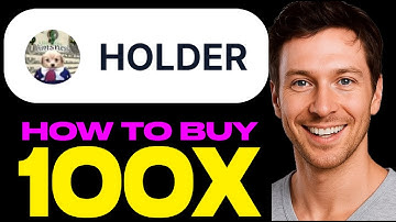 $HOLDER — HOW TO BUY HOLDER TOKEN CRYPTO COIN on WEEX, TON, TGE, TELEGRAM, GAME, APP, NEW