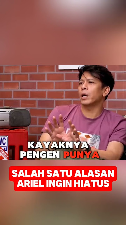 SALAH SATU ALASAN ARIEL HIATUS ‼️ #shorts #viralshorts