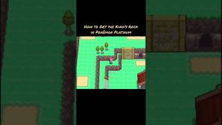 How to Get the King's Rock in Pokémon Platinum #pokemonplatinum #pokemon #sinnoh #gen4 #gaming #fyp