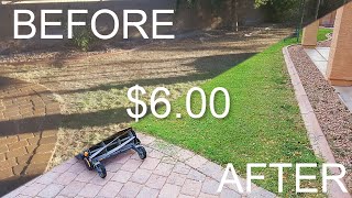 $6 Bermuda Lawn Restoration Project - 1 Year Chronicle of Bringing our Lawn Back to Life by DIYAroundTheHome 1,982 views 4 years ago 5 minutes, 22 seconds