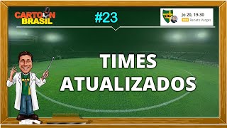 DICAS RODADA 23 - CARTOLA FC 2020 - TIMES ATUALIZADOS