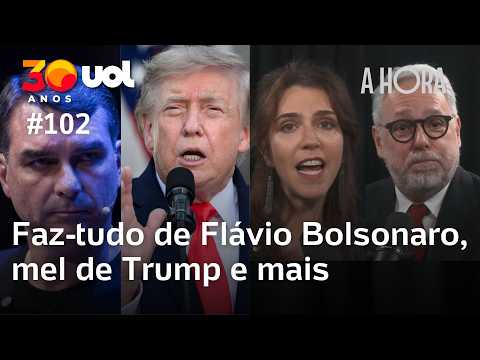 Flávio Bolsonaro, Figueiredo and the crisis with Michelle; U.S. sanctions and more | A Hora with ...