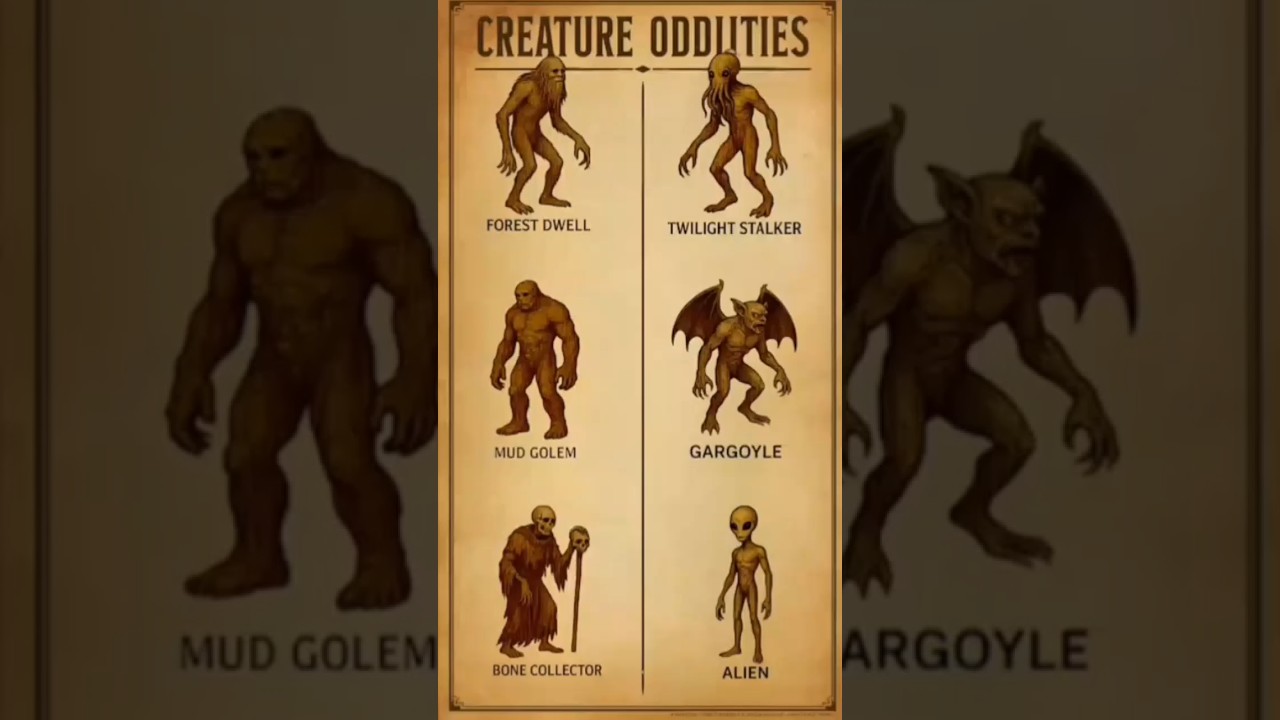 Creatures Oddities 🌎🫨part:1