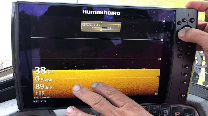 Basic guide to adjusting settings on Sonar. DI  SI on Humminbird Helix
