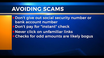 Scams connected to coronavirus stimulus checks