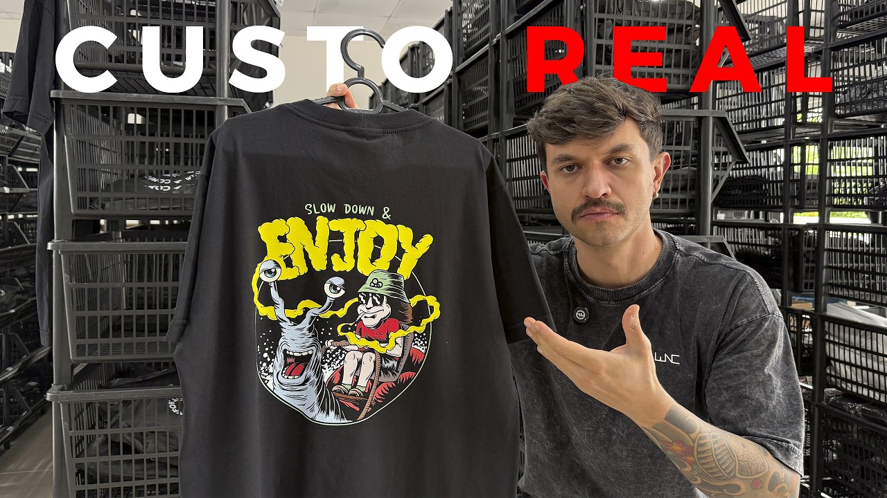 QUANTO CUSTA DE VERDADE CRIAR UMA MARCA DE ROUPA DO ZERO?