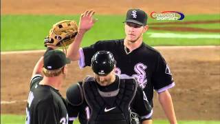 2011/08/05 Sale records his third save