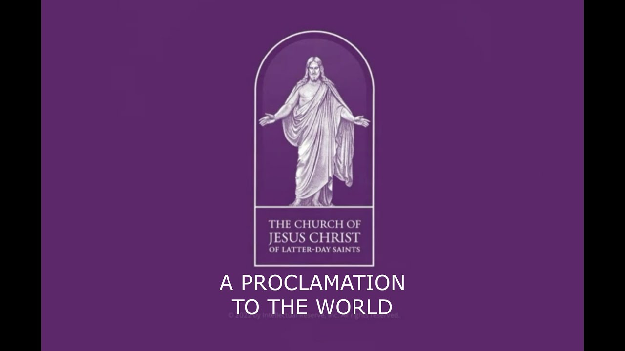 REPENT a Proclamation to the World with Pres. Russell M. Nelson's: We ...