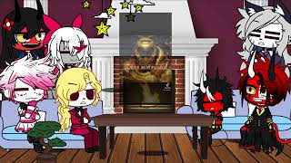 Hazbin Hotel Angels React To Doom Slayer Lucifer Gacha Life