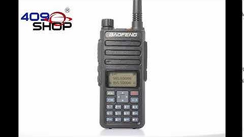 BAOFENG DM1801 DMR TIER II DIGITAL AND ANALOG DUAL BAND VHF / UHF AMATEUR HAM RADIO