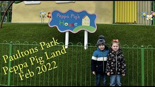 Paultons Park Peppa Pig Land Southampton Feb 2022