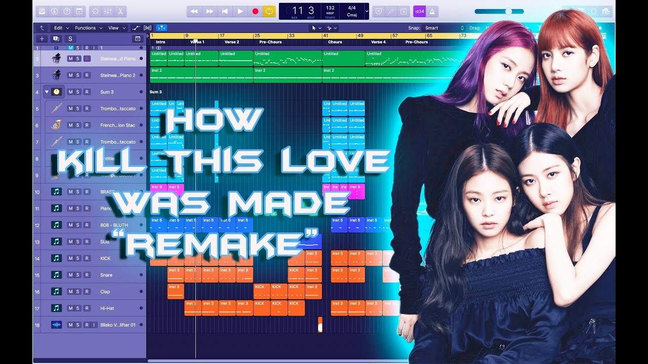 How BLACKPINK - Kill This Love Was Made Instrumental Remake (Production Tutorial)