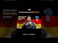 Practising nursing in Germany | Real stories, Real Insights #acadfly #shorts