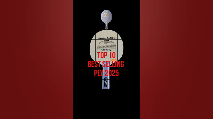 Top 10 Best-Selling Table Tennis Blades in 2025