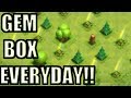 HOW TO GET FREE GEM BOX EVERYDAY WITH PROOF 2017! EASY METHOD/TRICK NO HACK!! - CLASH OF CLANS(COC)