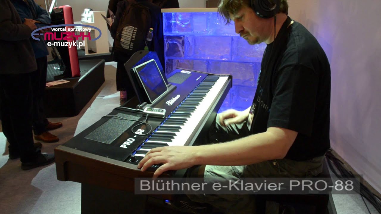 Musikmesse 2014 - Blüthner e-Klavier PRO 88 demo