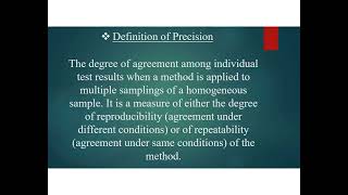 Analytical method validation PPT Presentation 