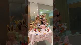 Mesversario Páscoa 🐰💗 #mesversário #pascoa #maternidade #decoração