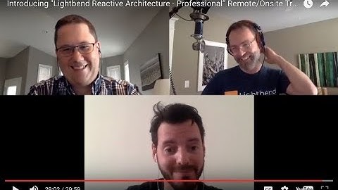 Introducing "Lightbend Reactive Architecture - Professional” Remote/Onsite Training Course