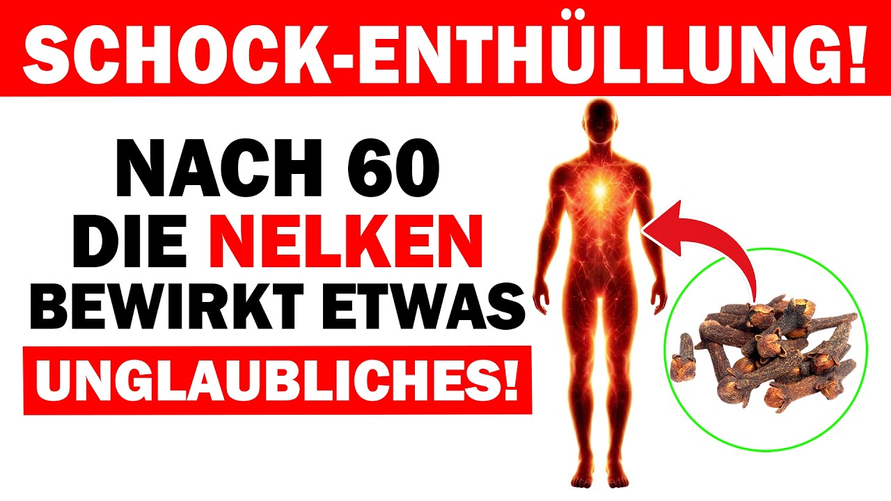 Ich kaute 7 Tage lang Nelken – was mit meinem Körper geschah, überraschte sogar Ärzte!