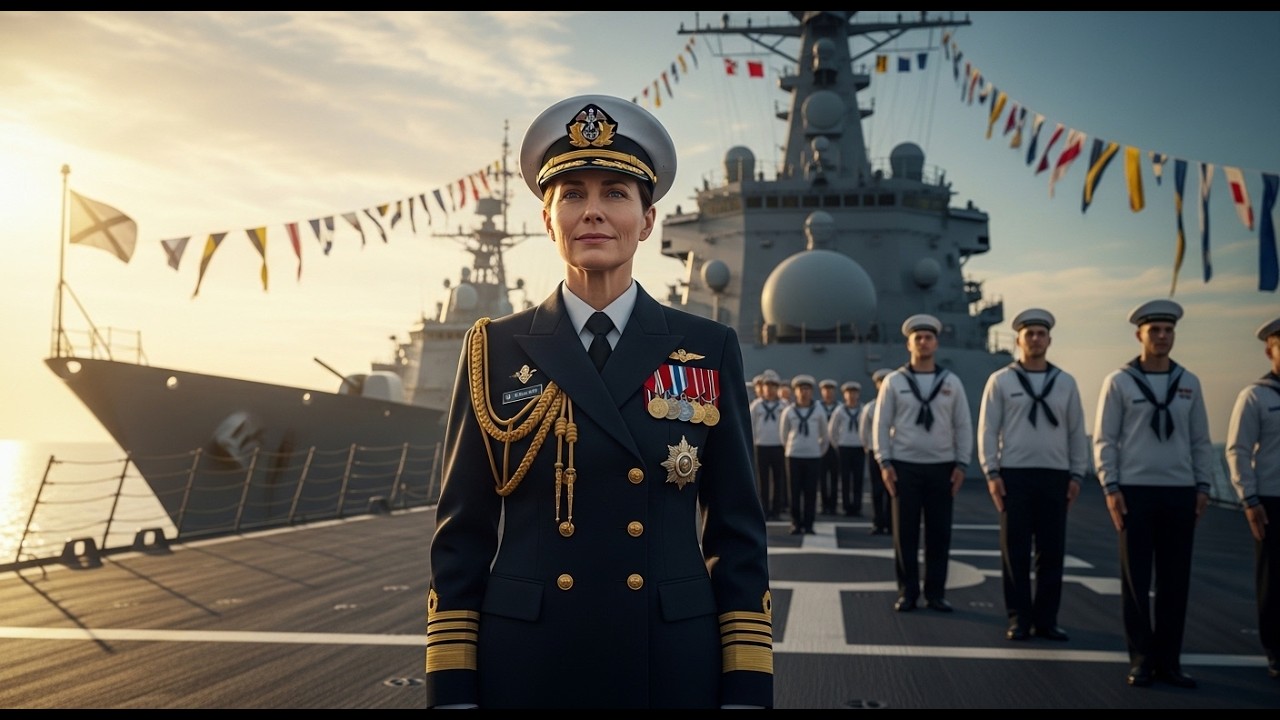 9. A Lieutenant Tried to Stop Her — He Had No Idea Who She Was