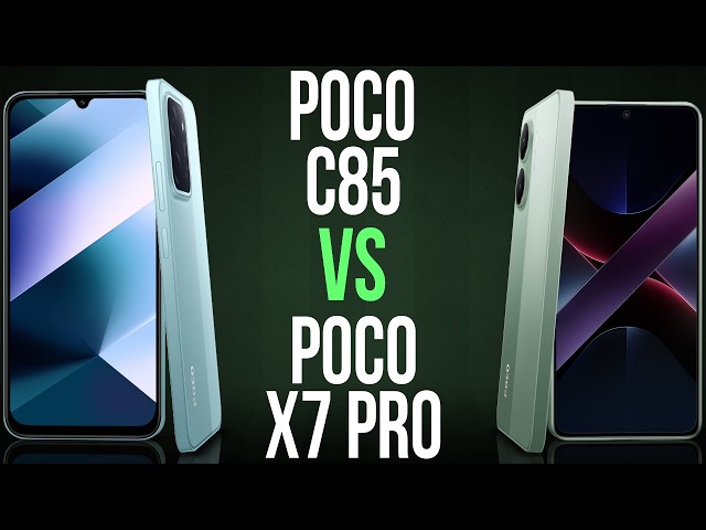 Poco C85 vs Poco X7 Pro (Comparison & Prices) - YouTube