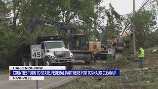 Counties turn to state, federal partners for tornado cleanup