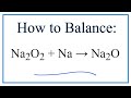 Balancing Chemical Reactions and Products