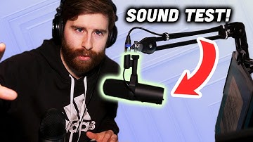 Shure SM7B Sound Test - VS Blue Yeti and Rode VideoMic!