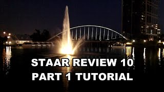 STAAR REVIEW 10 PART 1 YOUTUBE