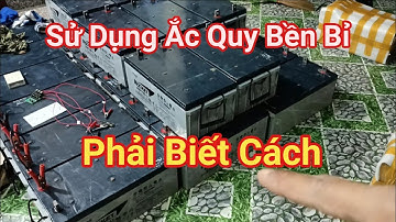 🇻🇳 Cách Tăng Tuổi Thọ Ắc Quy Lưu Trữ Bằng Mạch Cân Bằng Ắc Quy - Shop Solar