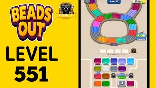 Beads Out Level 551 Solution and Walkthrough for Gameplay 