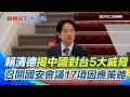 中國對台威脅